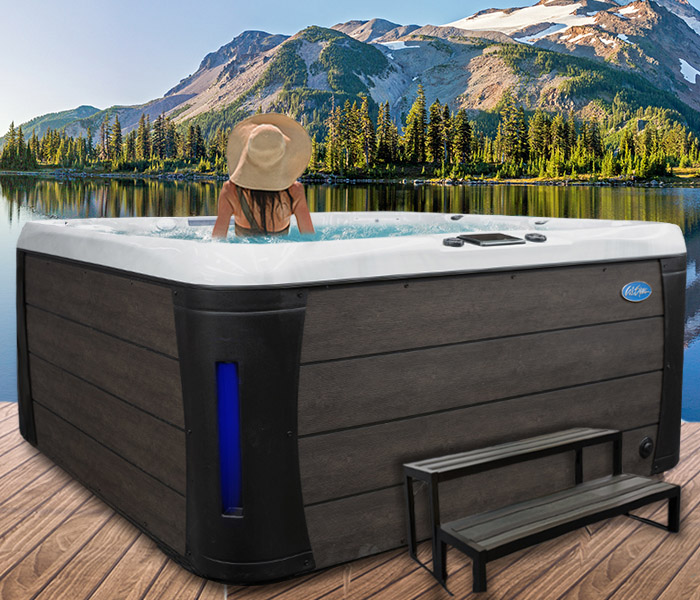 Calspas hot tub being used in a family setting - hot tubs spas for sale Redding
